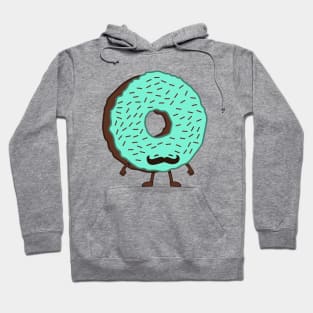 The Mustache Donut Hoodie